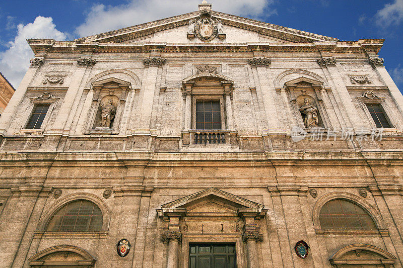 San Luigi dei Francesi 教堂，罗马，意大利。